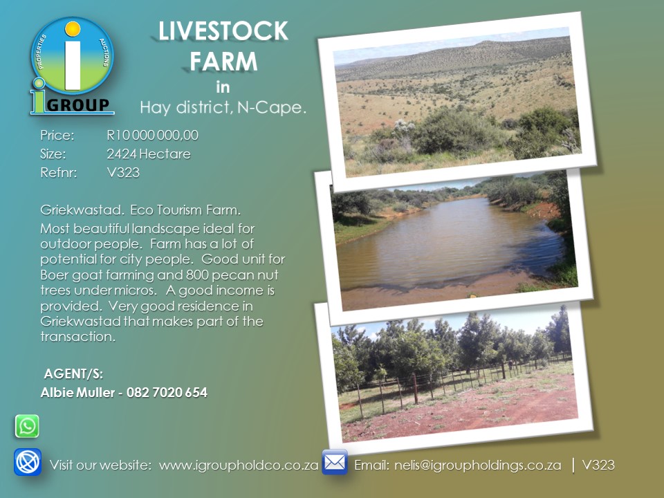 V323 – LIVE STOCK FARM