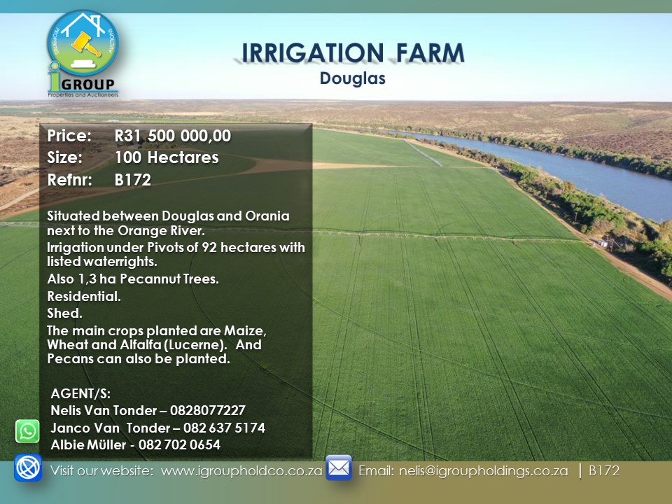 B172 – IRRIGATION FARM